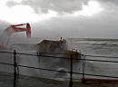 Dump truck storm